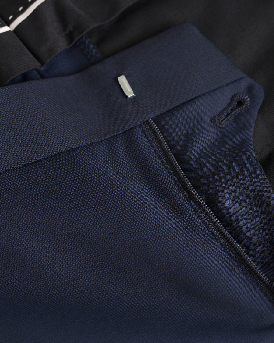 Homme | Pantalons | Tiger of Sweden | Gordon 5 Tuxedo Trousers Blue