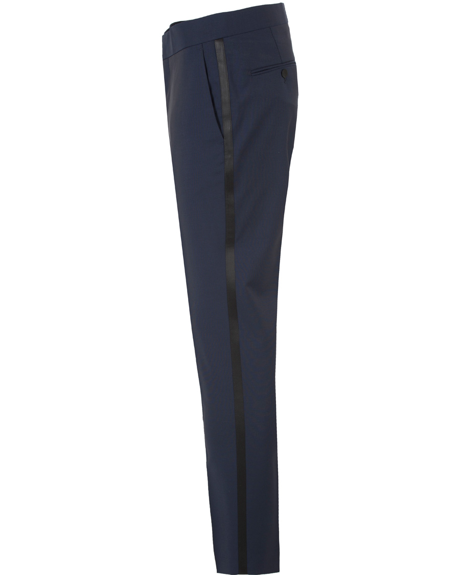 Homme | Pantalons | Tiger of Sweden | Gordon 5 Tuxedo Trousers Blue