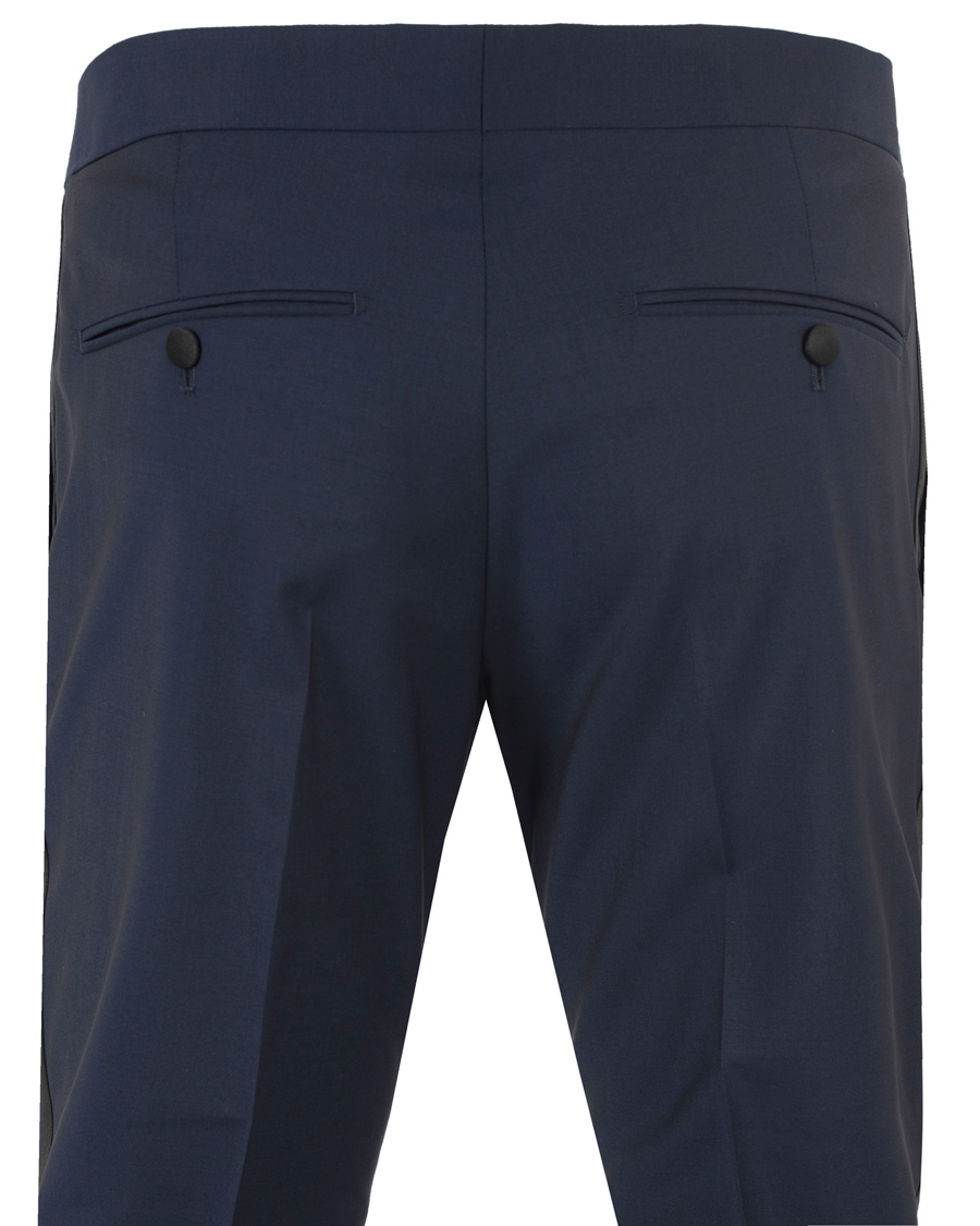 Homme | Pantalons | Tiger of Sweden | Gordon 5 Tuxedo Trousers Blue