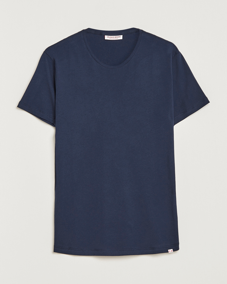Homme | T-shirts | Orlebar Brown | OB Crew Neck Tee Navy