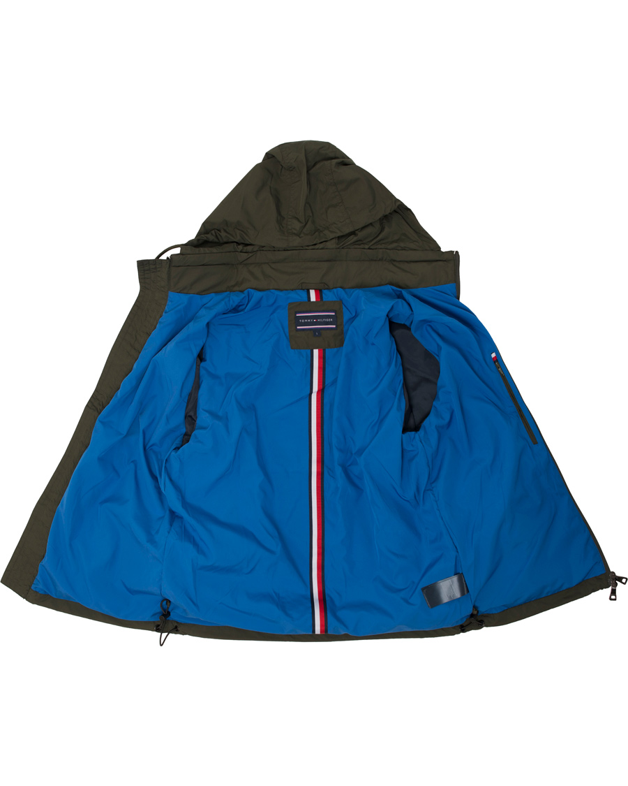 Homme | Manteaux Et Vestes | Tommy Hilfiger | Darrel Nylon Hood Jacket Forrest Night
