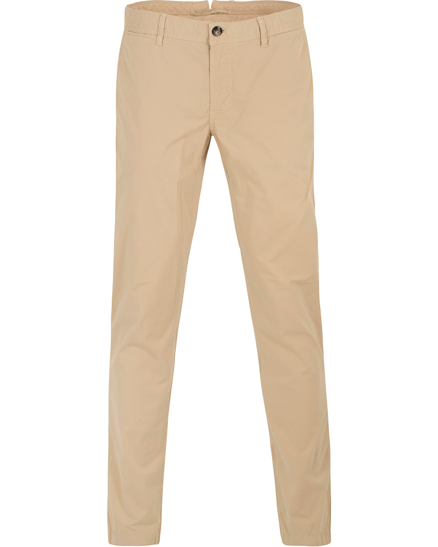 Homme | Pantalons | J.Lindeberg | Chaze Deco Satin Stretch Chinos Beige