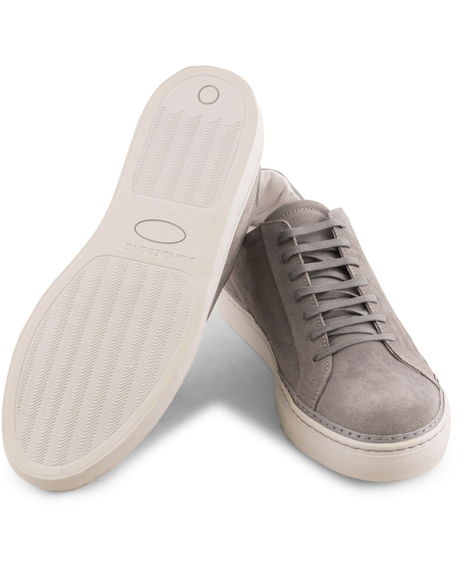 Homme | J.Lindeberg Lace Suede Sneaker Stone Grey | J.Lindeberg | Lace Suede Sneaker Stone Grey