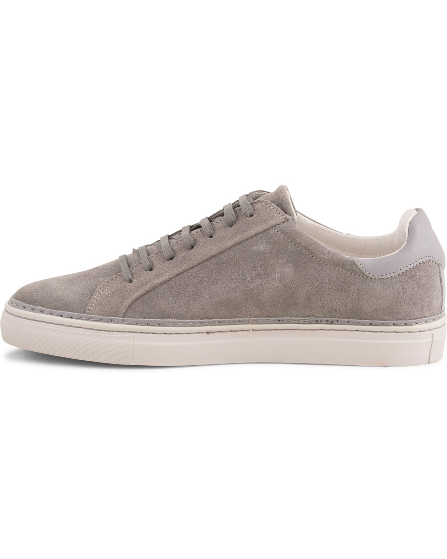 Homme | J.Lindeberg Lace Suede Sneaker Stone Grey | J.Lindeberg | Lace Suede Sneaker Stone Grey