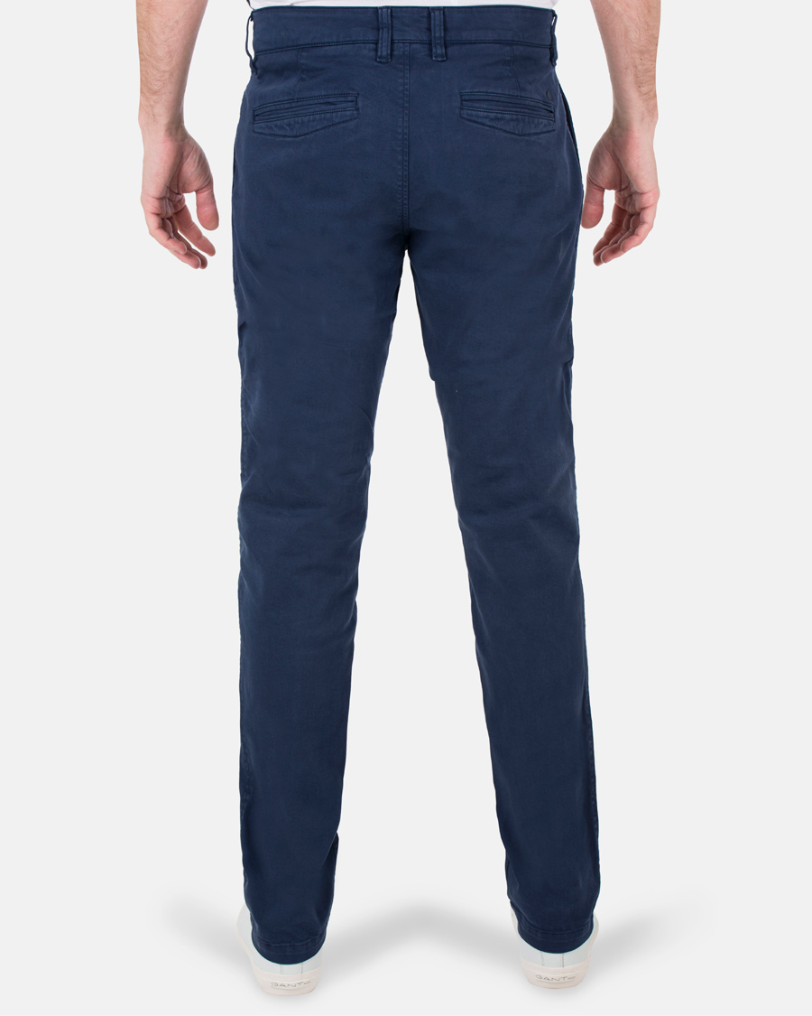Homme | Pantalons | NN07 | Marco 1200 Stretch Chinos Light Navy