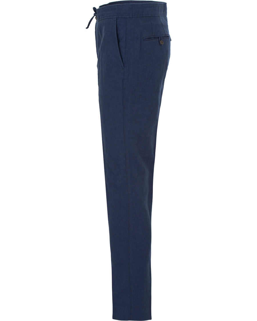 Homme | Pantalons | NN07 | Copenhagen Cotton/Linen Trousers Blue