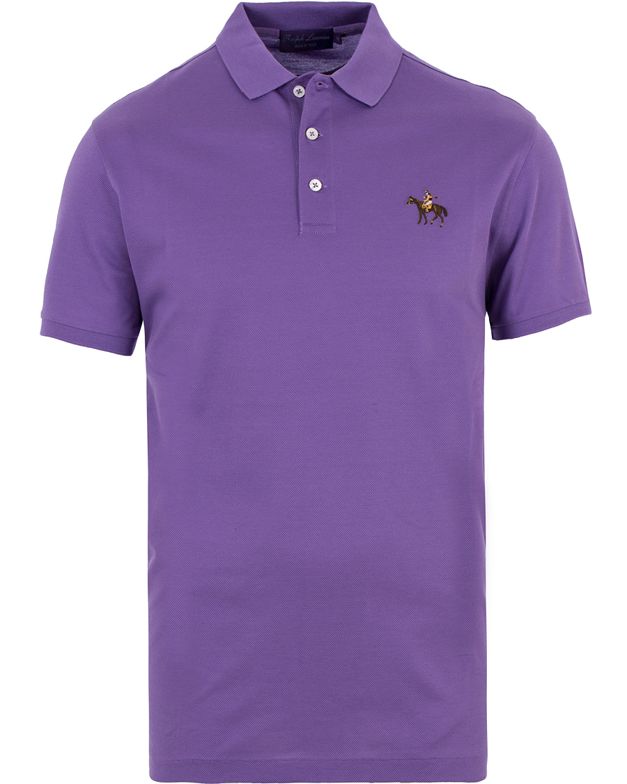 Homme | Polos | Ralph Lauren Purple Label | Mercerized Cotton Pique Classic Lavender