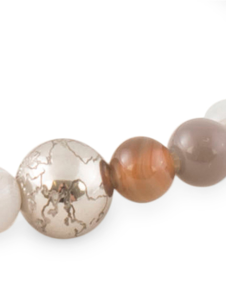 Homme | Eton Earth Semi Precious Stone Bracelet Brown | Eton | Earth Semi Precious Stone Bracelet Brown