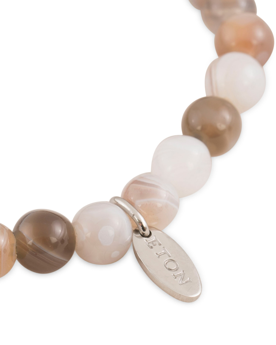 Homme | Eton Earth Semi Precious Stone Bracelet Brown | Eton | Earth Semi Precious Stone Bracelet Brown