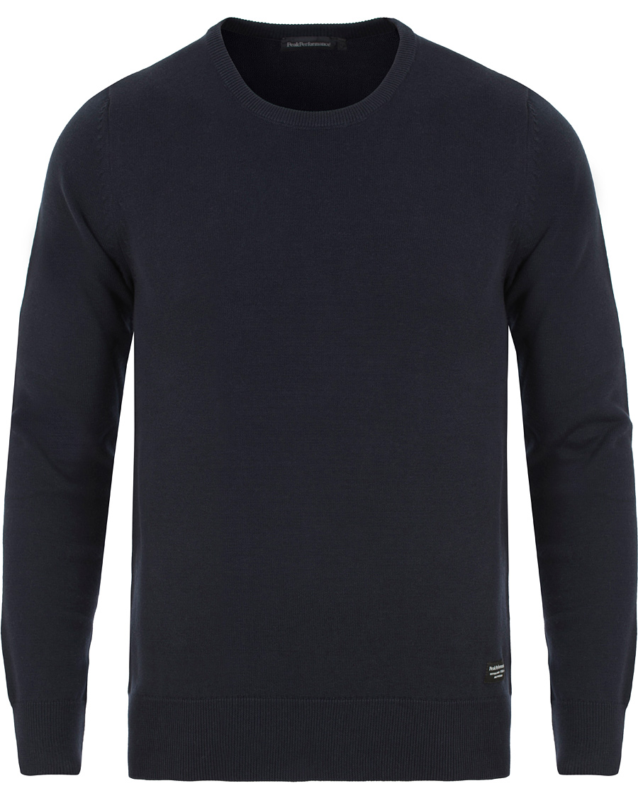 Homme | Pulls Et Tricots | Peak Performance | Brady Knitted Crew Neck Navy