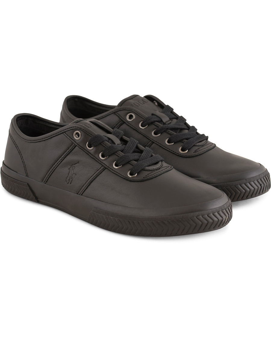 Homme | Polo Ralph Lauren Tyrian Calf Sneaker Black | Polo Ralph Lauren | Tyrian Calf Sneaker Black