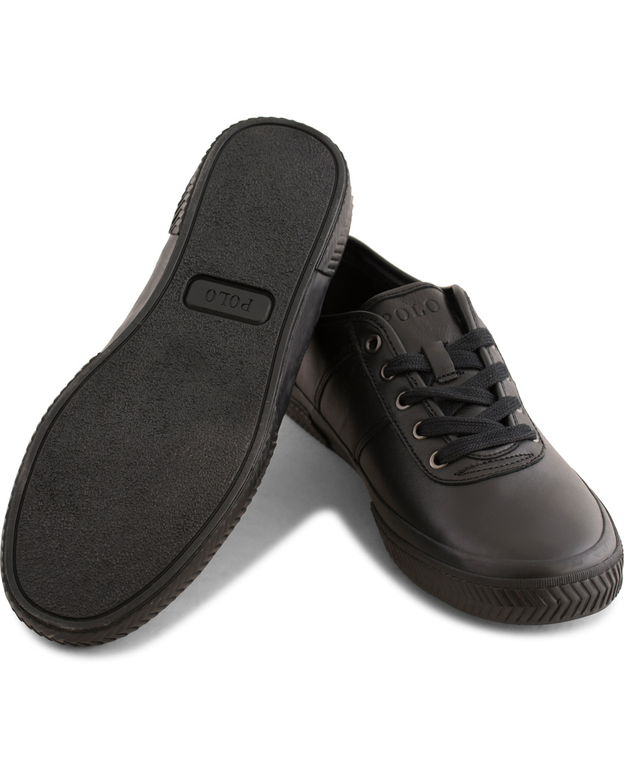 Homme | Polo Ralph Lauren Tyrian Calf Sneaker Black | Polo Ralph Lauren | Tyrian Calf Sneaker Black