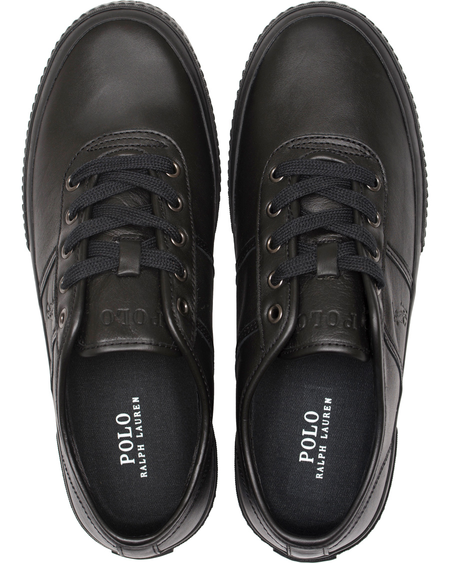 Homme | Polo Ralph Lauren Tyrian Calf Sneaker Black | Polo Ralph Lauren | Tyrian Calf Sneaker Black