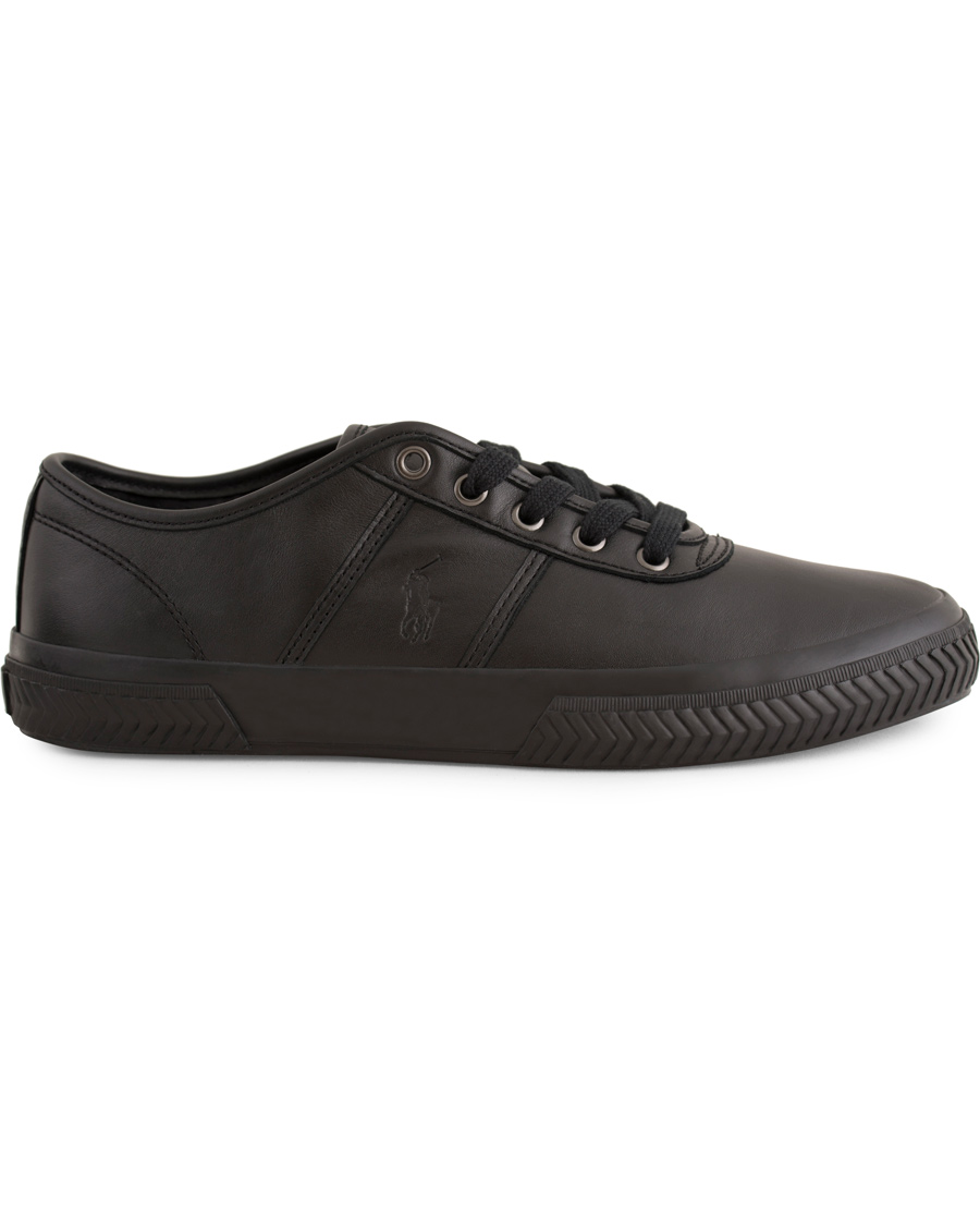 Homme | Polo Ralph Lauren Tyrian Calf Sneaker Black | Polo Ralph Lauren | Tyrian Calf Sneaker Black