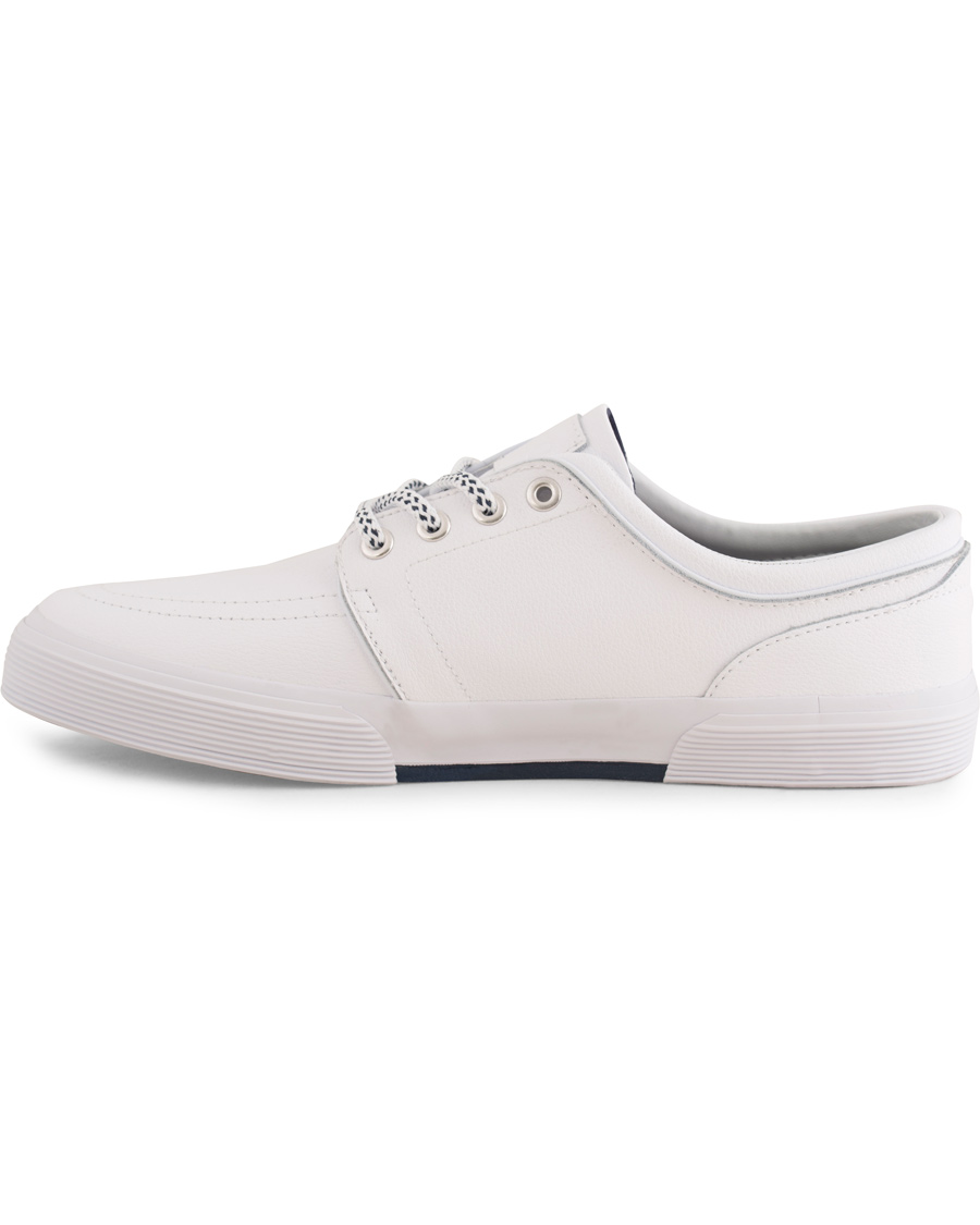 Homme | Polo Ralph Lauren Faxon Low Leather Sneaker White | Polo Ralph Lauren | Faxon Low Leather Sneaker White