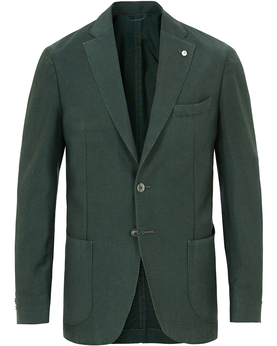 Homme | Blazers | L.B.M. 1911 | Jack Regular Vintage Wool/Mohair Blazer Green