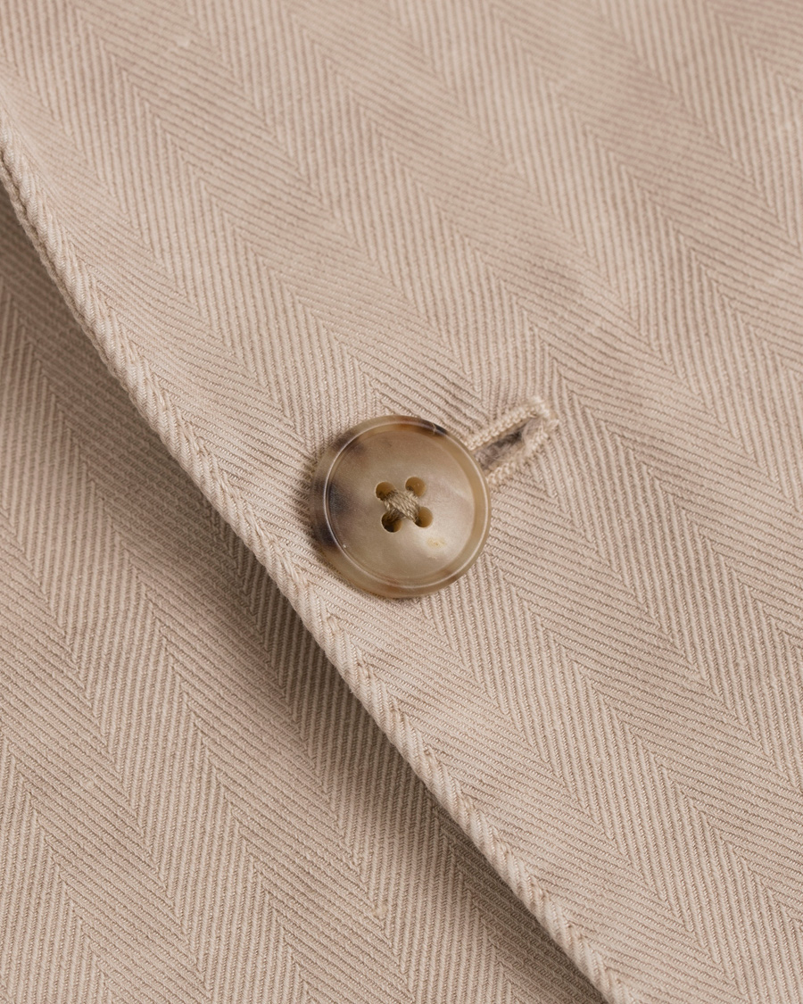 Homme | Costumes | Boglioli | K Jacket Cotton/Linen Herringbone Suit Beige