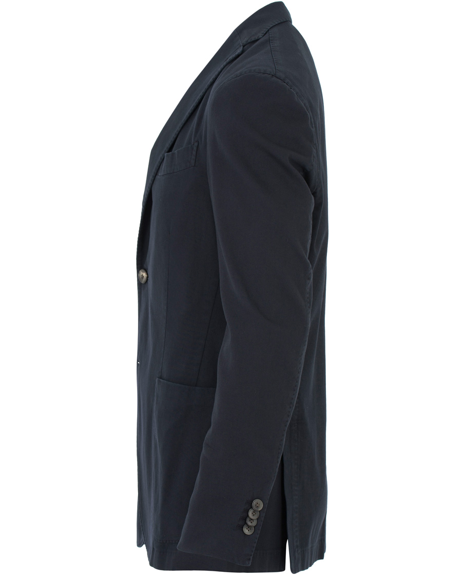 Homme | Blazers | Boglioli | K Jacket Stretch Cotton Blazer Dark Blue