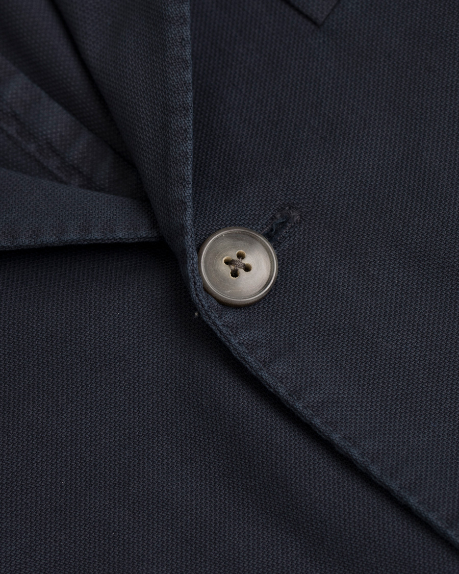 Homme | Blazers | Boglioli | K Jacket Stretch Cotton Blazer Dark Blue