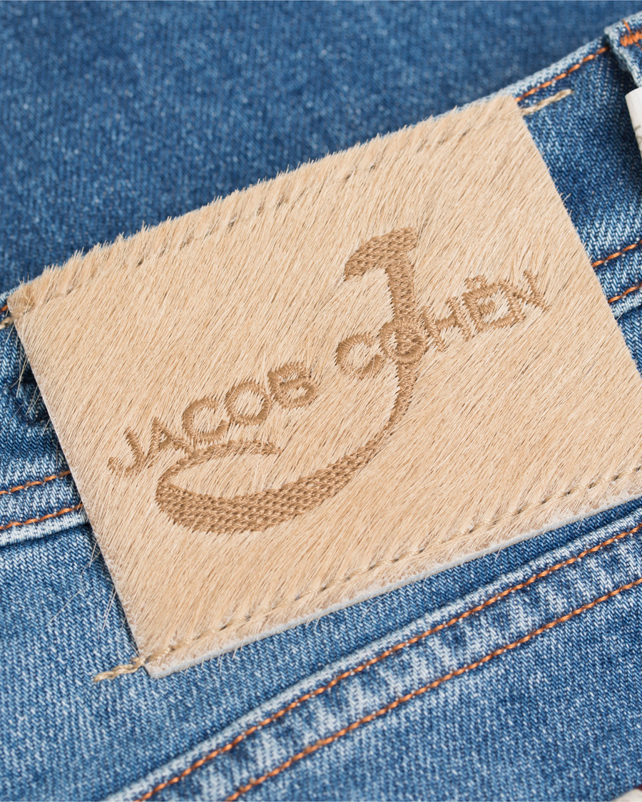 Homme | Jeans | Jacob Cohën | Jacob Cohen 622 Washed Slim Jeans Blue