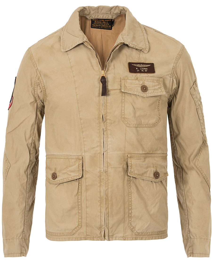 Homme | Manteaux Et Vestes | Polo Ralph Lauren | Flight Jacket Gallery Tan