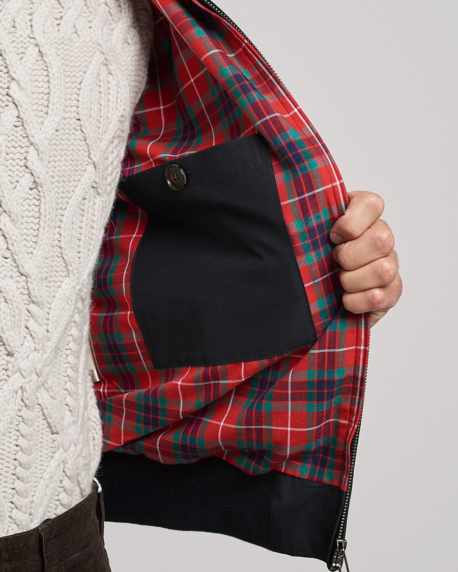 Homme | Manteaux Et Vestes | Baracuta | G9 Original Harrington Jacket Dark Navy