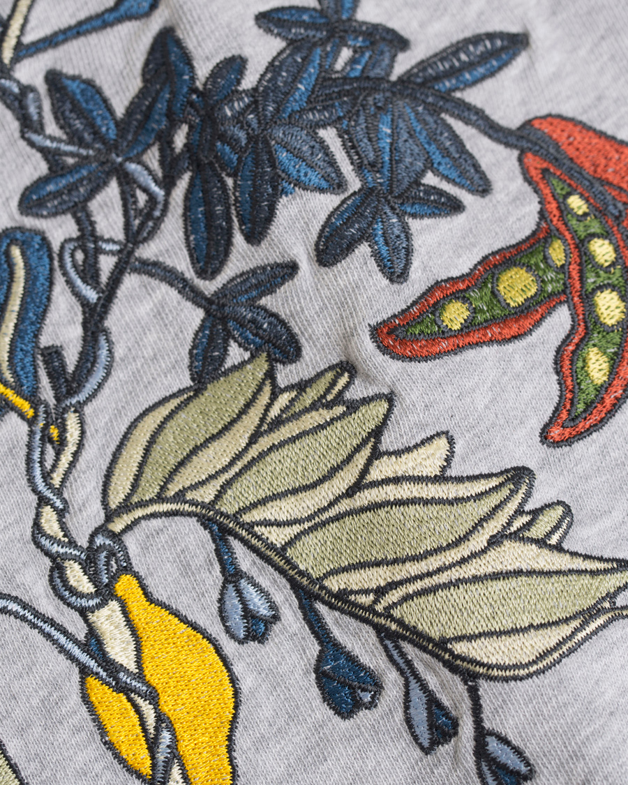 Homme | Pulls Et Tricots | GANT Rugger | The Embroidery Crew Sweatshirt Grey