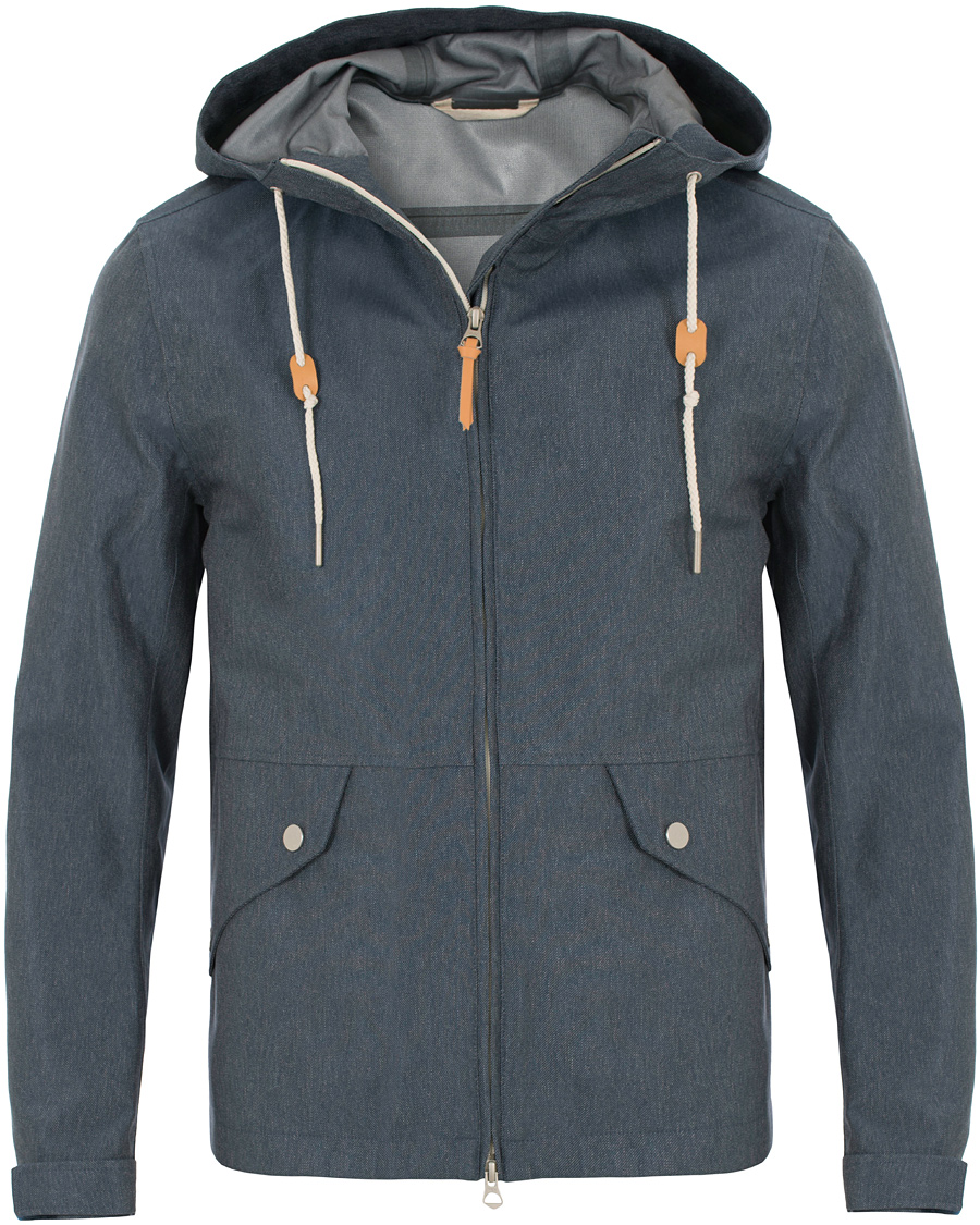 Homme | Manteaux Et Vestes | GANT Rugger | 3 Layer Jacket Indigo Blue