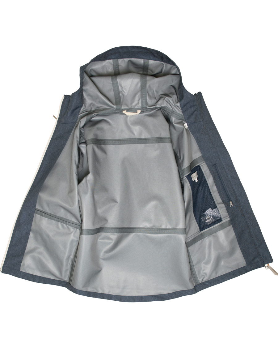 Homme | Manteaux Et Vestes | GANT Rugger | 3 Layer Jacket Indigo Blue