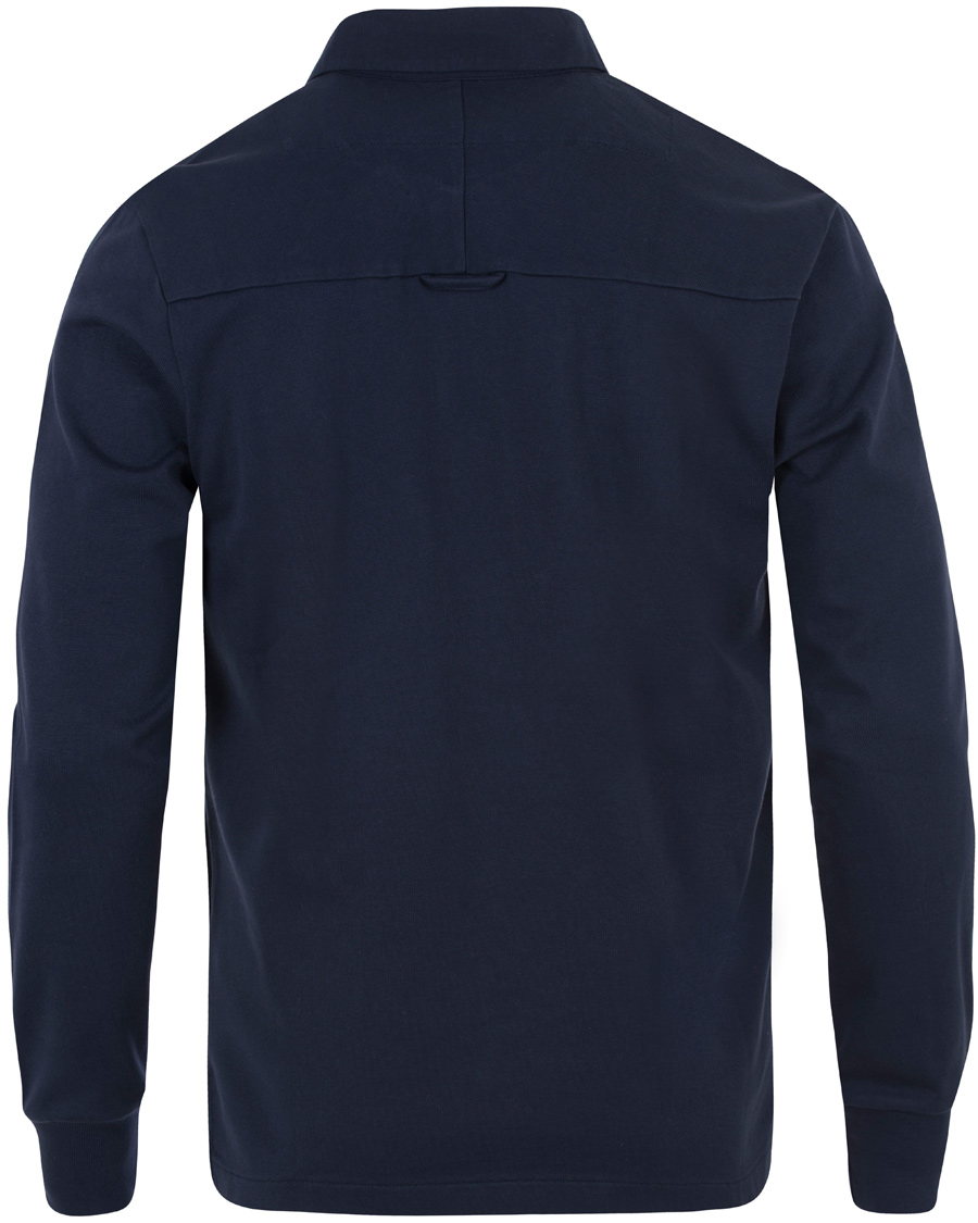 Homme | Pulls Et Tricots | GANT Diamond G | Mercerized Rugby Top Marine
