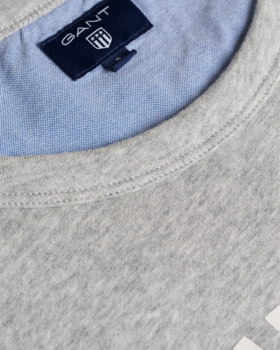 Homme | Pulls Et Tricots | GANT | New Haven Sweatshirt Grey Melange