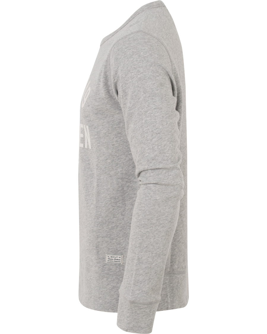 Homme | Pulls Et Tricots | GANT | New Haven Sweatshirt Grey Melange