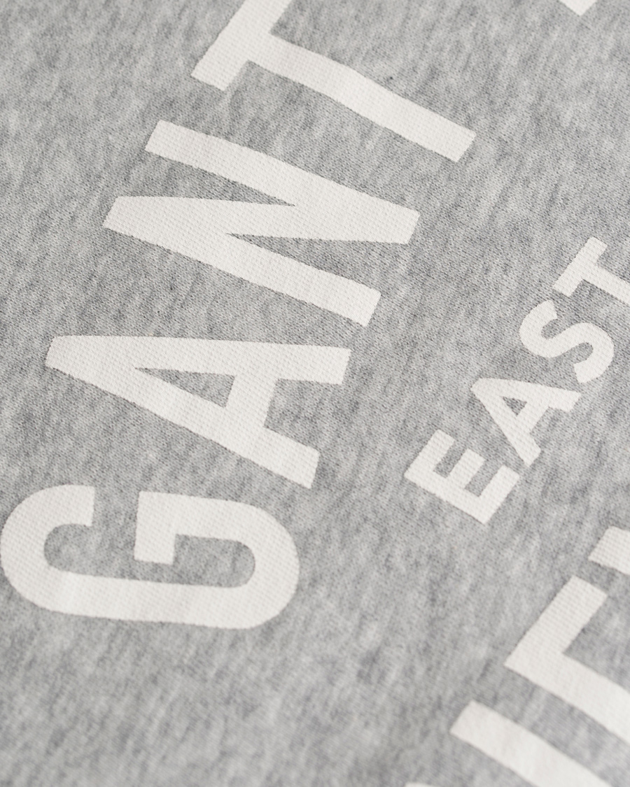 Homme | Pulls Et Tricots | GANT | New Haven Sweatshirt Grey Melange