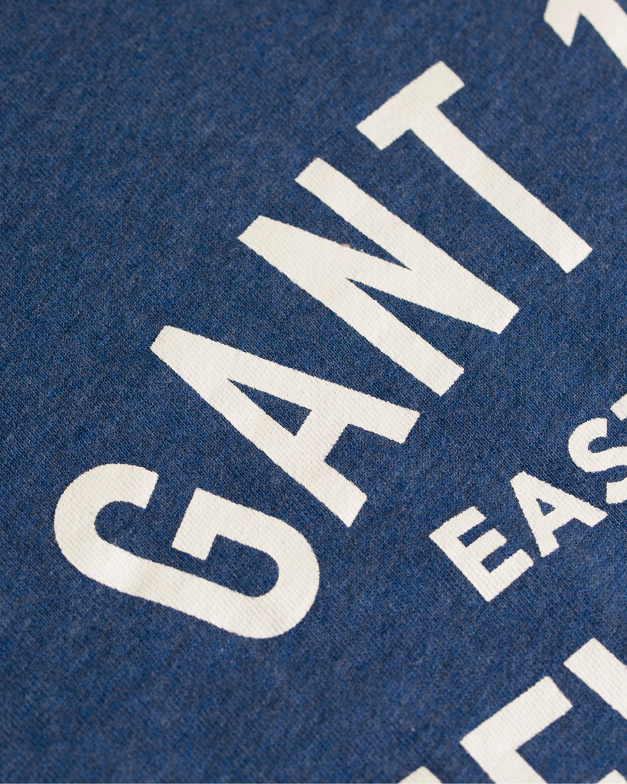Homme | Pulls Et Tricots | GANT | New Haven Sweatshirt Blue Melange