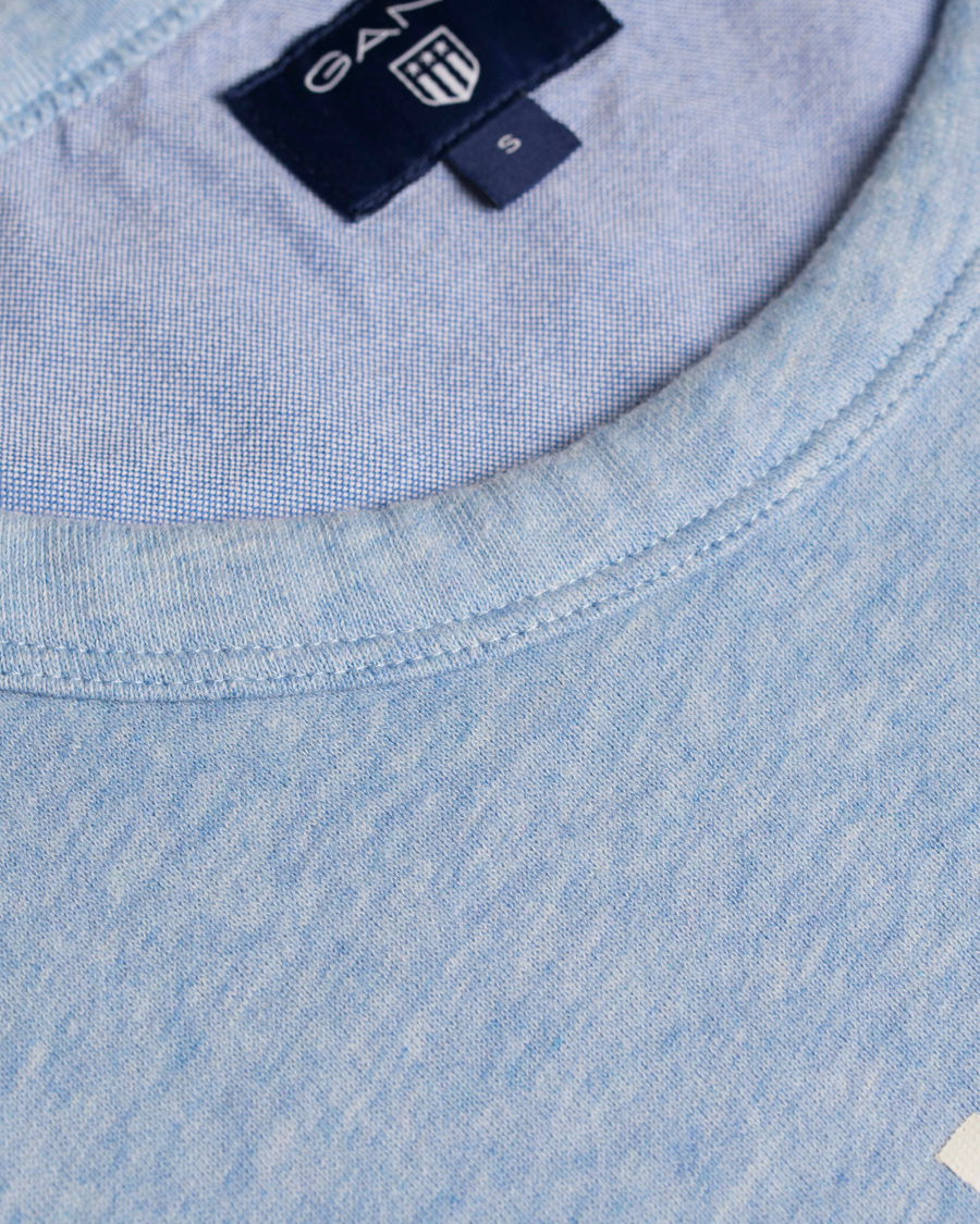 Homme | Pulls Et Tricots | GANT | New Haven Sweatshirt Frost Blue Melange