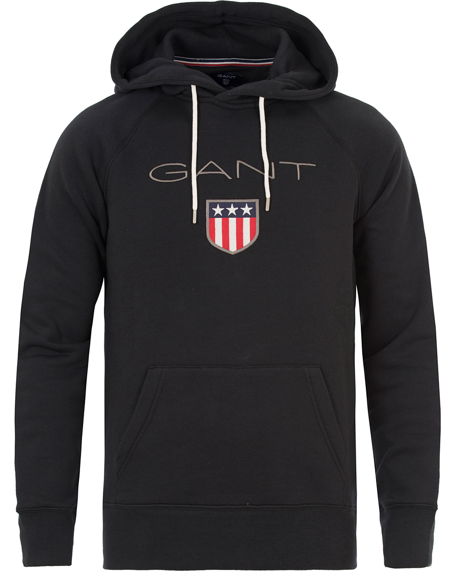 Homme | Pulls Et Tricots | GANT | Shield Sweat Hoodie Black