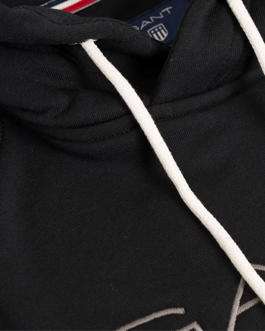 Homme | Pulls Et Tricots | GANT | Shield Sweat Hoodie Black