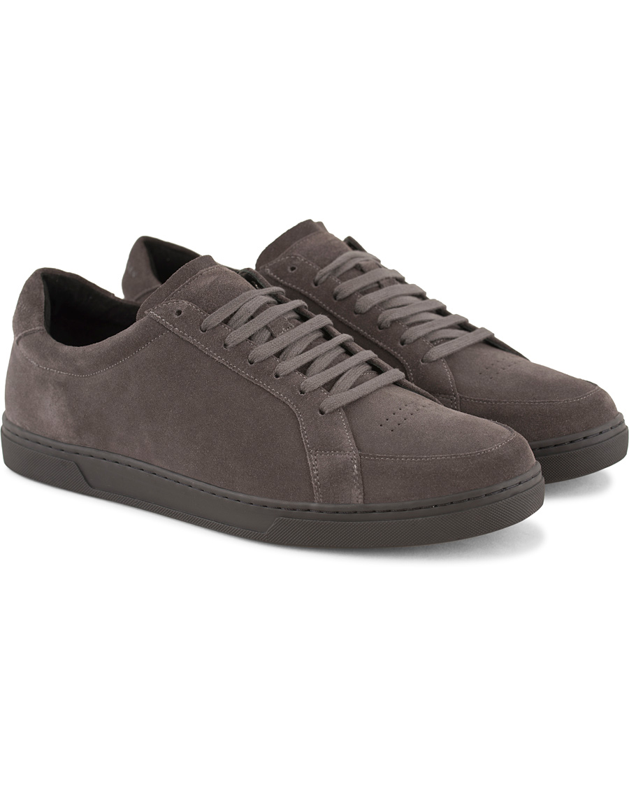 Homme | Tiger of Sweden Arne Suede Sneakers Charcoal | Tiger of Sweden | Arne Suede Sneakers Charcoal