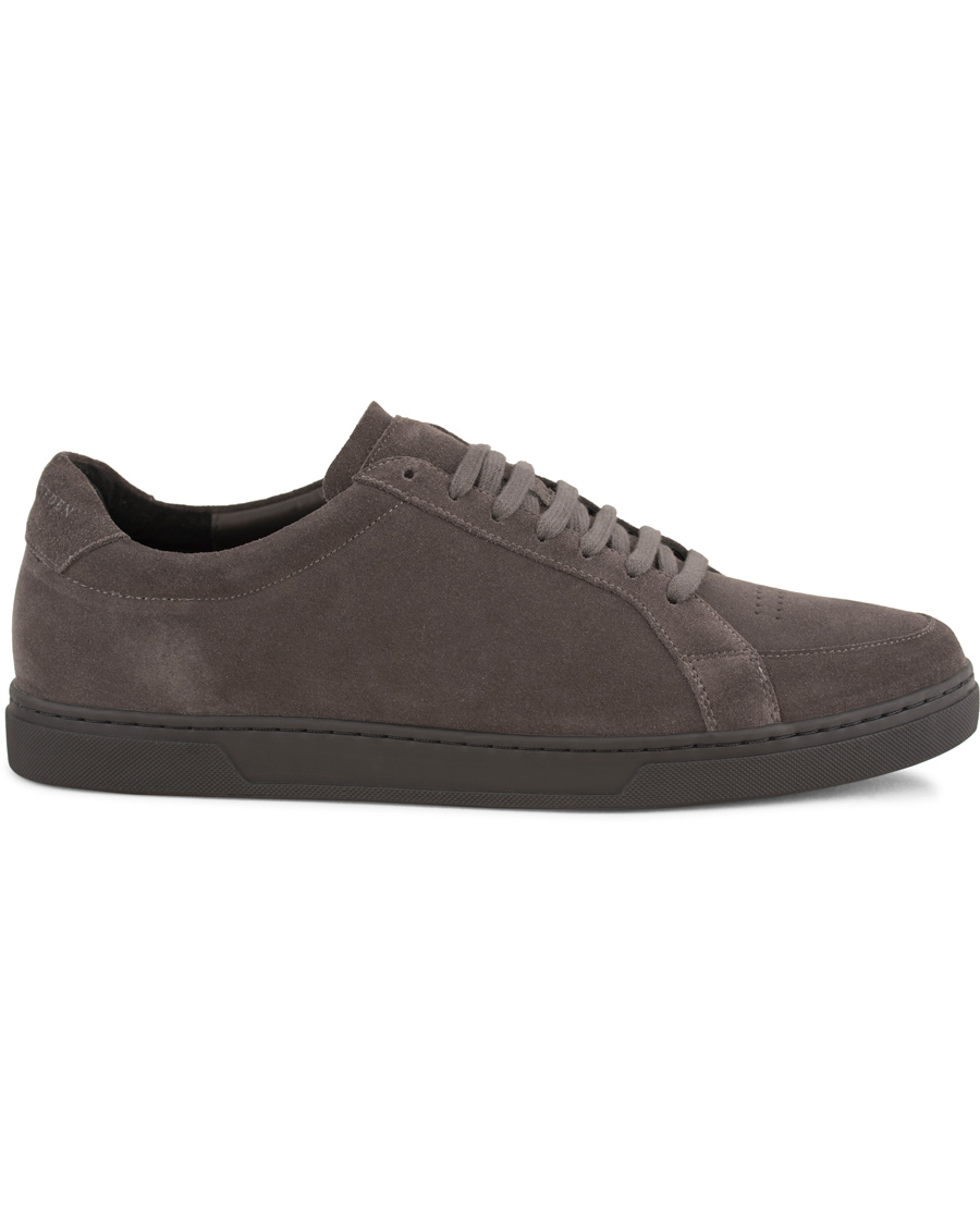 Homme | Tiger of Sweden Arne Suede Sneakers Charcoal | Tiger of Sweden | Arne Suede Sneakers Charcoal