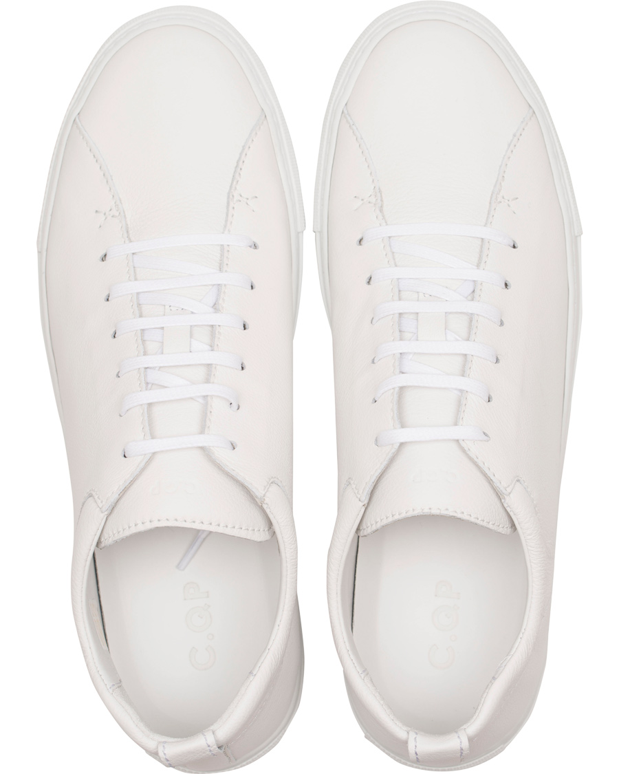 Homme | C.QP Tarmac Sneaker All White Leather | CQP | C.QP Tarmac Sneaker All White Leather