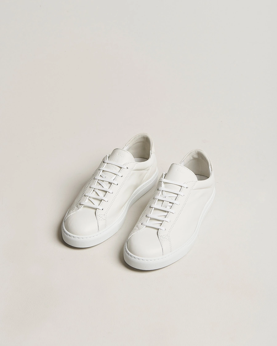 Homme | Contemporary Creators | CQP | Racquet Sneaker White Leather