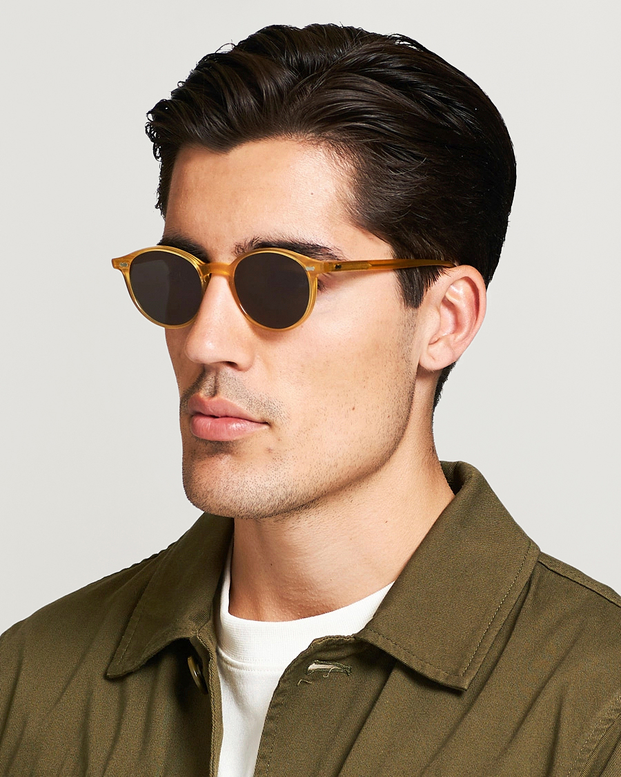 Homme | Lunettes De Soleil Rondes | TBD Eyewear | Cran Sunglasses  Honey