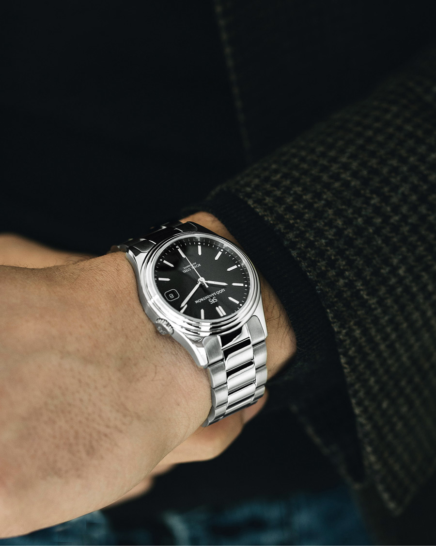 Homme | Sjöö Sandström Royal Steel Classic 36mm Black with Steel | Sjöö Sandström | Royal Steel Classic 36mm Black with Steel