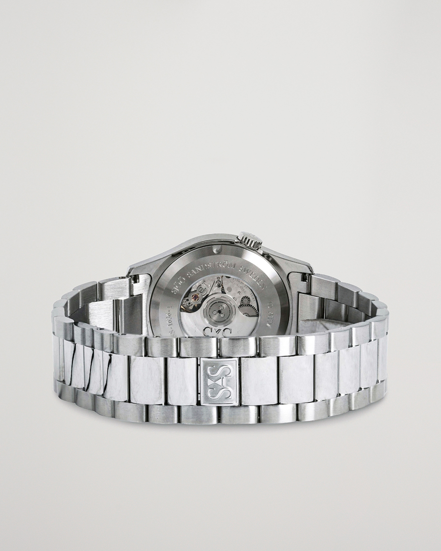 Homme | Sjöö Sandström Royal Steel Classic 36mm Black with Steel | Sjöö Sandström | Royal Steel Classic 36mm Black with Steel
