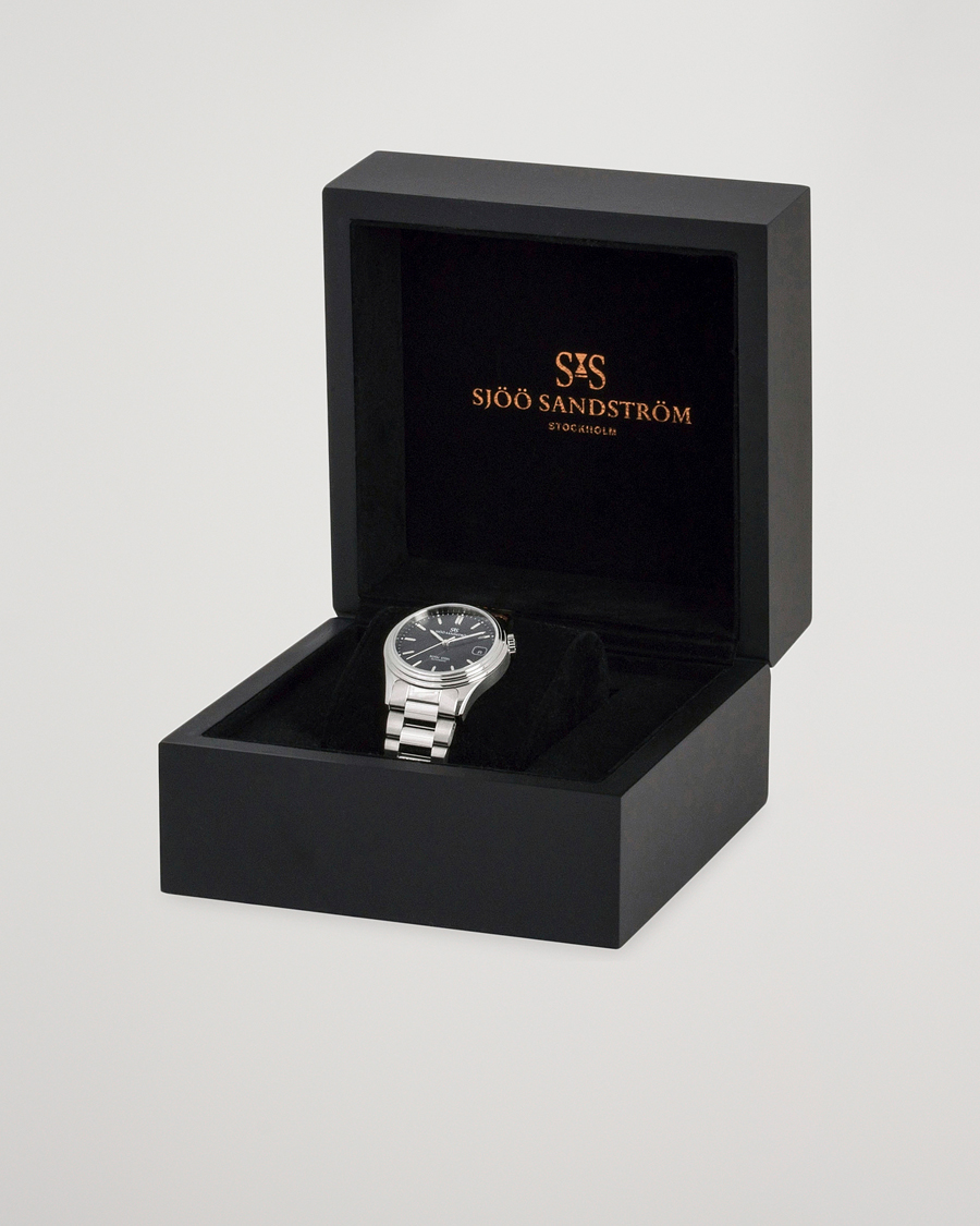 Homme | Sjöö Sandström Royal Steel Classic 36mm Black with Steel | Sjöö Sandström | Royal Steel Classic 36mm Black with Steel