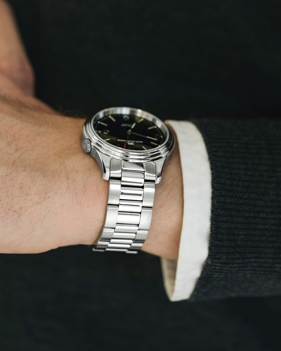 Homme | Sjöö Sandström Royal Steel Classic 41mm Black and Steel | Sjöö Sandström | Royal Steel Classic 41mm Black and Steel