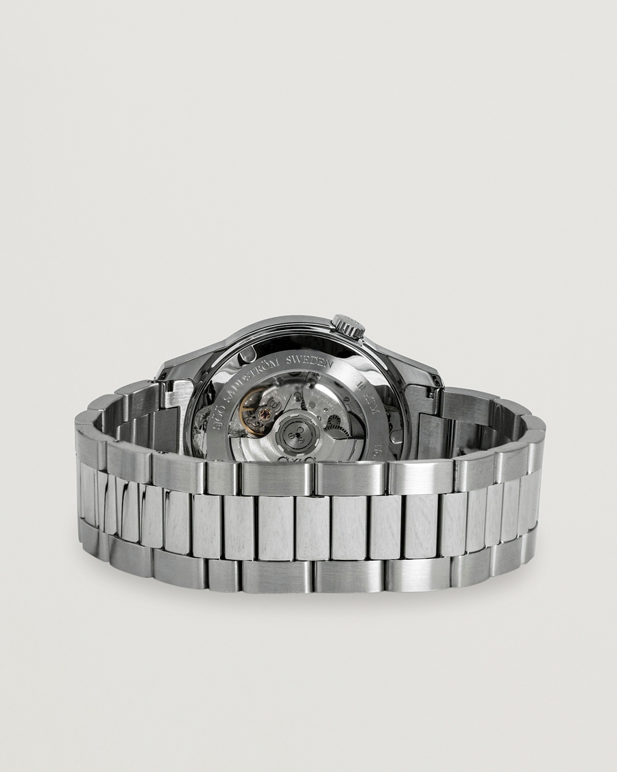 Homme | Sjöö Sandström Royal Steel Classic 41mm Black and Steel | Sjöö Sandström | Royal Steel Classic 41mm Black and Steel