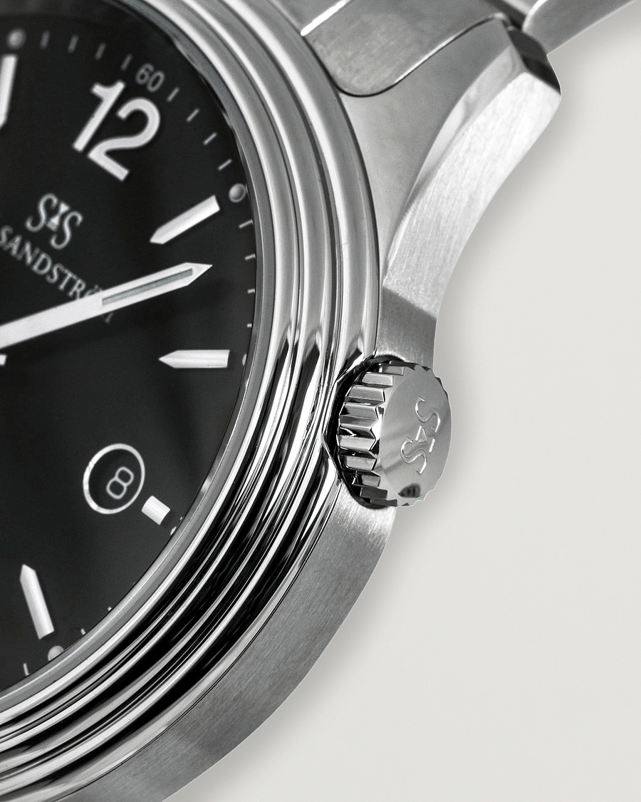 Homme | Sjöö Sandström Royal Steel Classic 41mm Black and Steel | Sjöö Sandström | Royal Steel Classic 41mm Black and Steel