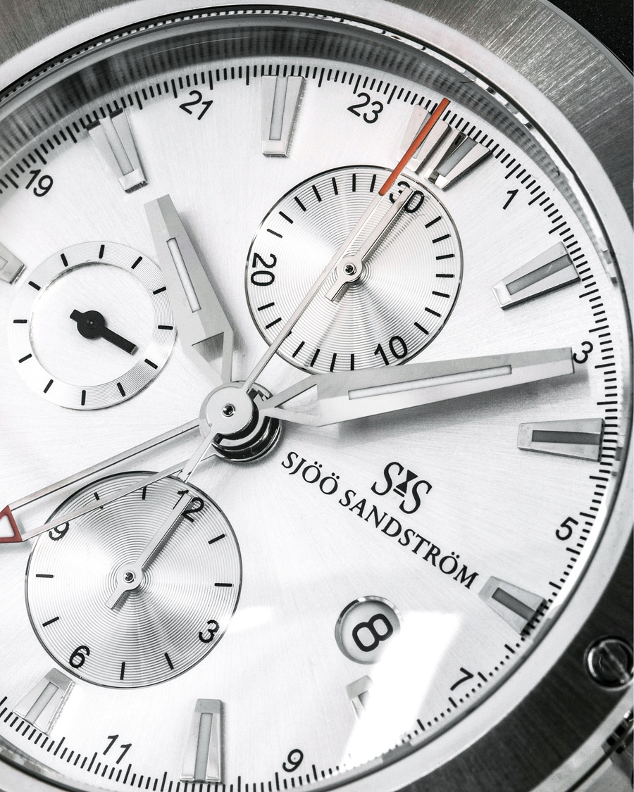Homme | Sjöö Sandström UTC Extreme 44,2mm Silver and Black Rubber | Sjöö Sandström | UTC Extreme 44,2mm Silver and Black Rubber
