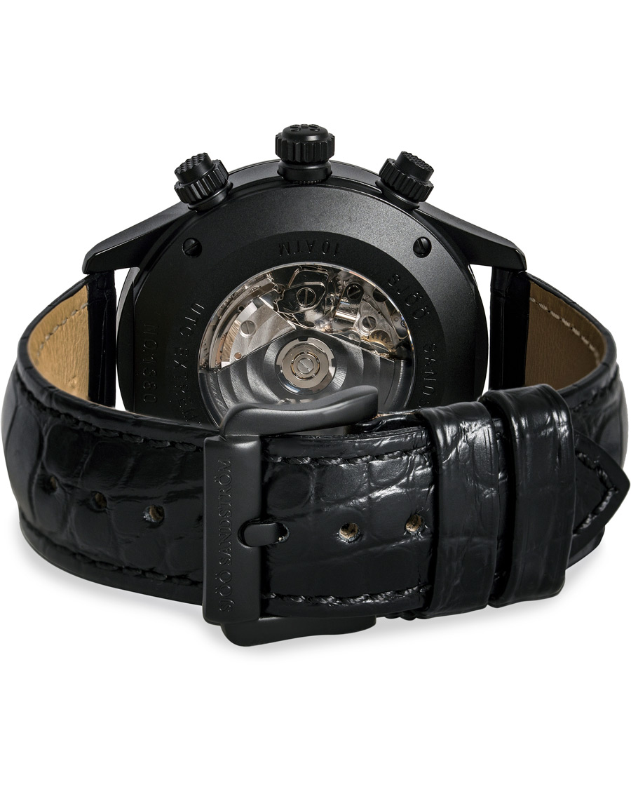 Homme | Sjöö Sandström UTC Extreme 44,2mm Black and Black Alligator | Sjöö Sandström | UTC Extreme 44,2mm Black and Black Alligator
